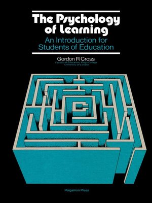 cover image of The Psychology of Learning